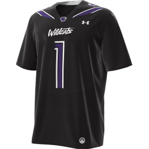 Under Armour Men's Northwestern Wildcats Black Special Game Replica Jersey, Small
