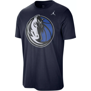 Jordan Jordan Men's Dallas Mavericks Navy Logo T-Shirt, Small, Blue - $42.00 at DICK'S Sporting Goods