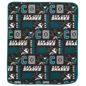 Pegasus Sports Pegasus Sports San Jose Sharks Promo Blanket, Blue - $39.99 at DICK'S Sporting Goods