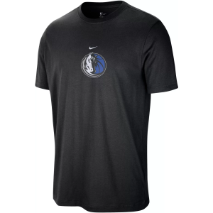 Nike Men's Dallas Mavericks Black T-Shirt, Medium