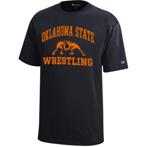 Champion Champion Youth Oklahoma State Cowboys Jersey Wrestling T-Shirt, Large, Black - $34.99 at DICK'S Sporting Goods