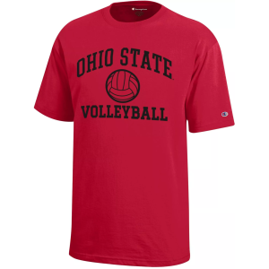 Champion Champion Youth Ohio State Buckeyes Jersey Volleyball T-Shirt, Small, Red - $34.99 at DICK'S Sporting Goods