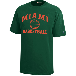 Champion Champion Youth Miami Hurricanes Jersey Basketball T-Shirt, Small, Green - $34.99 at DICK'S Sporting Goods