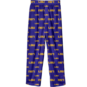 Gen2 Youth LSU Tigers Purple Sleep Pants, Medium