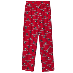 Gen2 Youth Georgia Bulldogs Sleep Pants, Size 4, Red