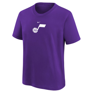 Nike Youth Utah Jazz Logo T-Shirt, Small, Purple