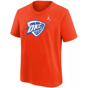Jordan Jordan Youth Oklahoma City Thunder Logo T-Shirt, Small, Orange - $28.00 at DICK'S Sporting Goods