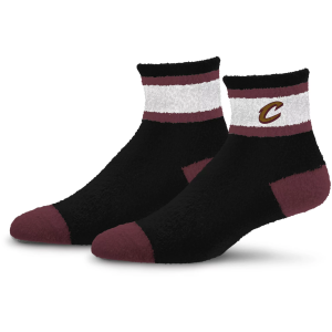 For Bare Feet For Bare Feet Cleveland Cavaliers Stripe Cozy Socks, Men's, Black - $17.99 at DICK'S Sporting Goods