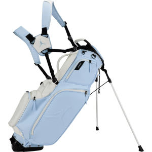 Jordan Nike Men's Jordan Signature GB Stand Bag, Hydrogen Blue/Sail/Sail - $450.00 at DICK'S Sporting Goods