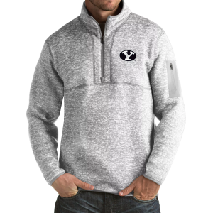 Antigua Antigua Men's BYU Cougars Grey Fortune Pullover Jacket, Small, Team - $119.99 at DICK'S Sporting Goods