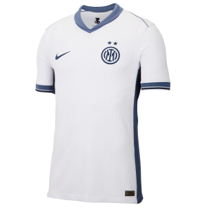 Nike Adult Inter Milan 2024-2025 Away Authentic Jersey, Men's, Small, White