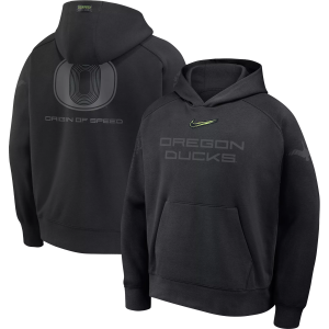 Nike Adult Oregon Ducks Origins Of Speed Air Hoodie, Men's, XL, Black