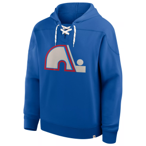Fanatics NHL Men's Quebec Nordiques Vintage Lacer Hoodie, Small, Blue - $135.00 at DICK'S Sporting Goods