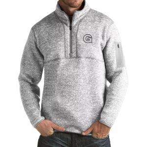 Antigua Antigua Men's Georgetown Hoyas Grey Fortune Pullover Jacket, Small, Team - $119.99 at DICK'S Sporting Goods