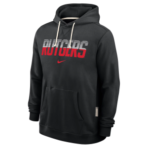 Nike Men's Rutgers Scarlet Knights Dri-Fit Hoodie, Small, Black