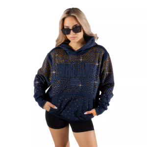 Gameday Couture Gameday Couture Women's Notre Dame Fighting Irish Rhineston Hoodie, Medium, Blue - $111.00 at DICK'S Sporting Goods