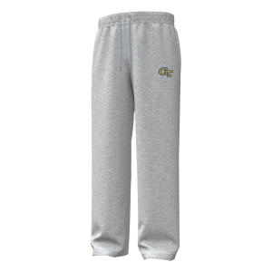 Under Armour Men's Georgia Tech Yellow Jackets Grey Icon Fleece Pants, Medium, Gray