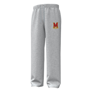 Under Armour Men's Maryland Terrapins Grey Icon Fleece Pants, XXL, Gray