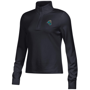 Under Armour Women's Coastal Carolina Chanticleers Motion 1/4-Zip Black Pullover, Medium