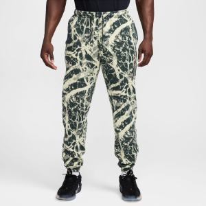Nike Nike Men's Ja Morant Fleece Cuffed Basketball Pants, Large, Black Spruce - $80.00 at DICK'S Sporting Goods