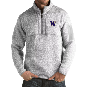 Antigua Antigua Men's Washington Huskies Grey Fortune Pullover Jacket, Small, Team - $119.99 at DICK'S Sporting Goods