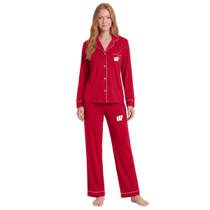 Concepts Sport Concepts Sport Women's Wisconsin Badgers Sleep Set, Large, Red - $70.00 at DICK'S Sporting Goods
