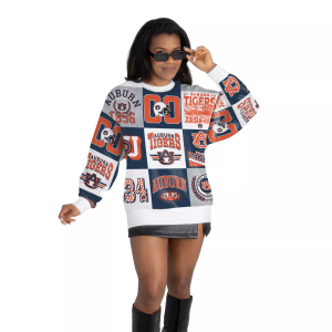 Gameday Couture Gameday Couture Women's Auburn Tigers All Over Print Crewneck Sweatshirt, Small, White - $69.99 at DICK'S Sporting Goods