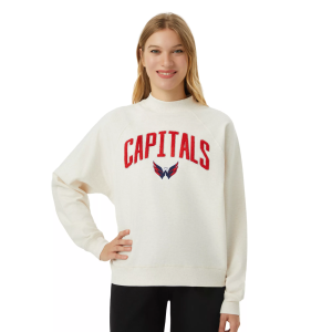 Concepts Sport Concepts Sport Women's Washington Capitals Oatmeal Mock Neck Sweatshirt, Large, Tan - $65.00 at DICK'S Sporting Goods
