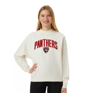 Concepts Sport Concepts Sport Women's Florida Panthers Oatmeal Mock Neck Sweatshirt, Small, Tan - $65.00 at DICK'S Sporting Goods