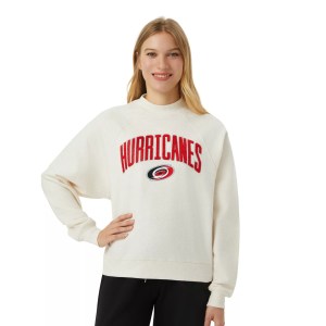 Concepts Sport Concepts Sport Women's Carolina Hurricanes Oatmeal Mock Neck Sweatshirt, Medium, Tan - $65.00 at DICK'S Sporting Goods