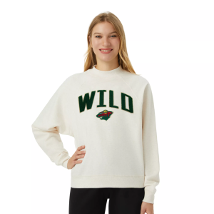 Concepts Sport Concepts Sport Women's Minnesota Wild Oatmeal Mock Neck Sweatshirt, Medium, Tan - $65.00 at DICK'S Sporting Goods