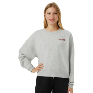 Concepts Sport Concepts Sport Women's Indiana Hoosiers Rhumba Crewneck Sweatshirt, Medium, Gray - $64.99 at DICK'S Sporting Goods