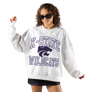 Gameday Couture Gameday Couture Women's Kansas State Wildcats Embossed Stars Premium Crewneck Sweatshirt, Small, White - $62.00 at DICK'S Sporting Goods
