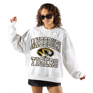 Gameday Couture Gameday Couture Women's Missouri Tigers Embossed Stars Premium Crewneck Sweatshirt, Small, White - $62.00 at DICK'S Sporting Goods