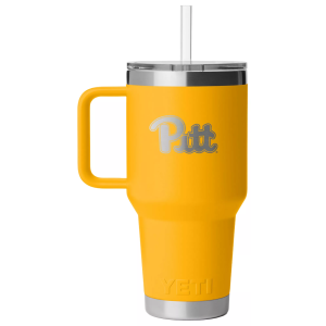 Yeti YETI Pitt Panthers 35 oz. Rambler Mug with Straw Lid, Yellow - $57.00 at DICK'S Sporting Goods