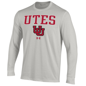 Under Armour Under Armour Men's Utah Utes Performance Cotton Long Sleeve Grey Shirt, XXL, Gray - $52.99 at DICK'S Sporting Goods