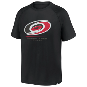NHL Men's Carolina Hurricanes Black Clutch T-Shirt, XXL
