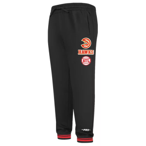 NBA Youth Atlanta Hawks Sweatpants, Small, Black