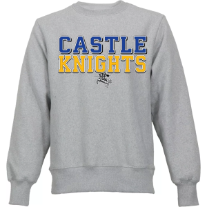 Ohiopyle Prints Ohiopyle Prints Men's Castle High School Gray Crewneck Sweatshirt, XL - $49.99 at DICK'S Sporting Goods