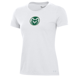 Under Armour Under Armour Women's Colorado State Rams Performance Cotton White T-Shirt, Small - $46.99 at DICK'S Sporting Goods