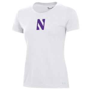 Under Armour Under Armour Women's Northwestern Wildcats Performance Cotton White T-Shirt, Large - $46.99 at DICK'S Sporting Goods