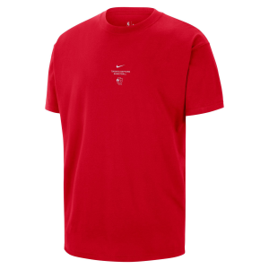 Nike Adult Toronto Raptors Worn With Obsession Standard Issue Practice Club T-Shirt, Men's, Medium, Red