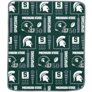 Pegasus Sports Michigan State Spartans Promo Blanket, Green