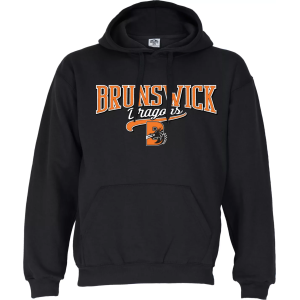 Ohiopyle Prints Ohiopyle Prints Men's Brunswick High School Black Hoodie, Small - $39.99 at DICK'S Sporting Goods