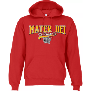 Ohiopyle Prints Ohiopyle Prints Men's Mater High School Red Hoodie, Large - $39.99 at DICK'S Sporting Goods