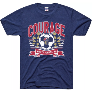 Charlie Hustle Charlie Hustle Adult North Carolina Courage Banner T-Shirt, Men's, Small, Blue - $38.00 at DICK'S Sporting Goods