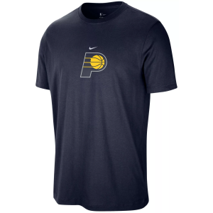 Nike Men's Indiana Pacers Navy T-Shirt, Small, Blue