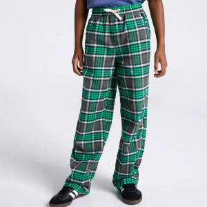 DSG Boys' Game Day Flannel Pants, Large, Evergreen Park Plaid