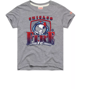Homage HOMAGE Youth Chicago Fire Peanuts T-Shirt, Medium, Gray - $30.00 at DICK'S Sporting Goods