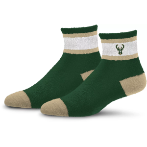 For Bare Feet For Bare Feet Milwaukee Bucks Stripe Cozy Socks, Men's, Green - $17.99 at DICK'S Sporting Goods